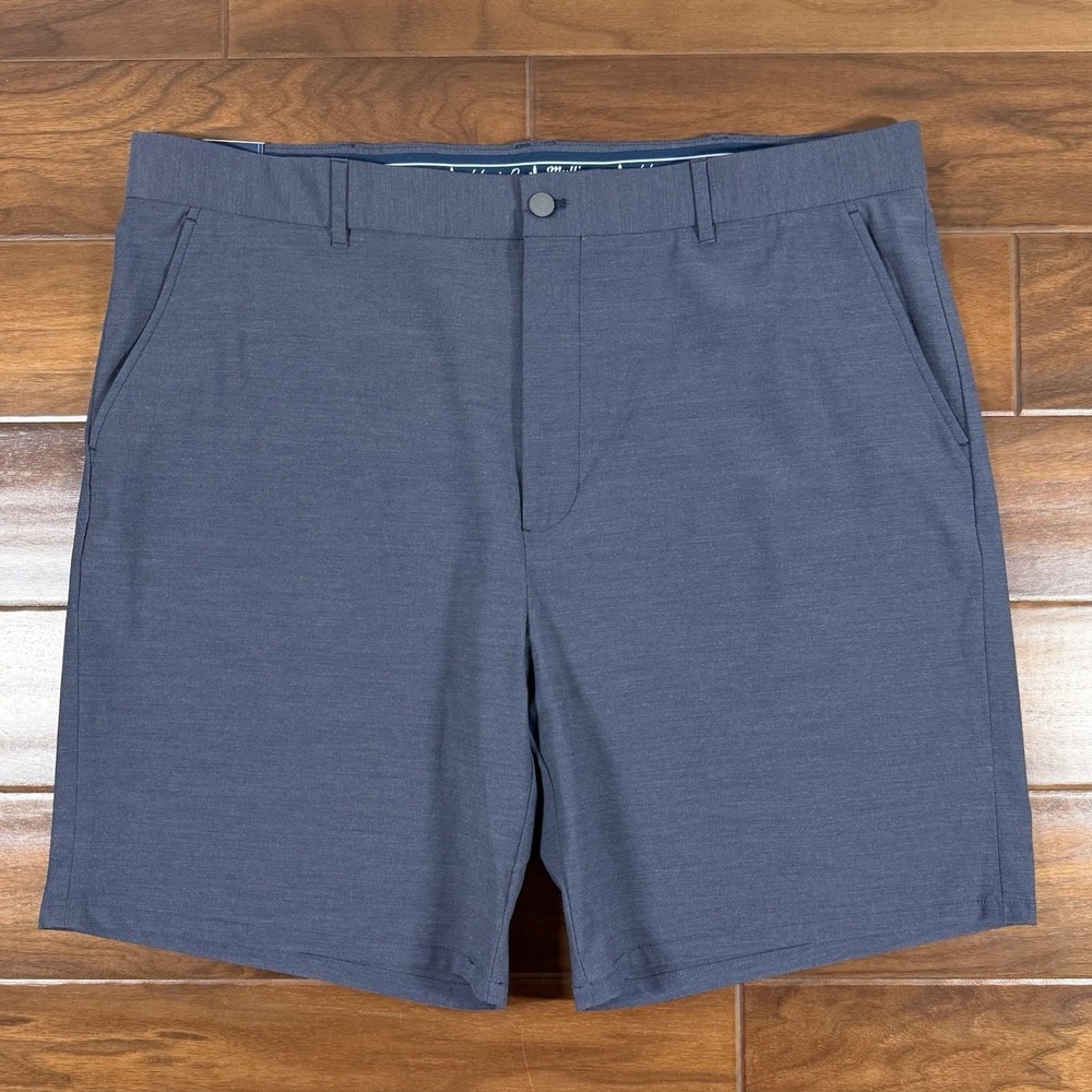 Johnnie-O Men's Size 44 High Tide Blue Mulligan 9" Performance Shorts